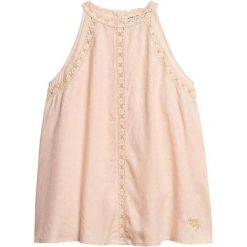 Koszulka turystyczna damska SuperDry Lace Sleeveless High Nech Top. Czerwone koszulki sportowe damskie Superdry, s, bez wzorów, z wiskozy, bez ramiączek. W wyprzedaży za 198.75 zł.