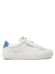 Tommy Jeans Sneakersy Tjw Cupsole Sneaker Denim EN0EN02652 Écru. Obuwie sportowe damskie Tommy Jeans, z denimu, bez zapięcia. Za 299.99 zł.