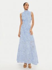 ROTATE Sukienka wieczorowa 113617 Niebieski Regular Fit. Niebieskie sukienki damskie ROTATE, bez wzorów, z syntetyku, wizytowe, bez ramiączek. Za 1,509.00 zł.