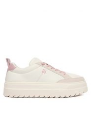 HUGO Sneakersy Lyssa 50557899 Biały. Białe obuwie sportowe damskie Hugo, ze skóry, bez zapięcia. Za 799.99 zł.