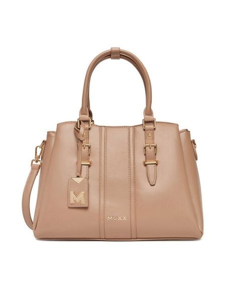 MEXX Torebka CEO-MEXX-S-002-08 Beżowy. Brązowe torebki klasyczne damskie Mexx, z materiału, bez dodatków. Za 279.99 zł.