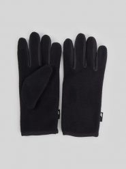 4F Rękawiczki polarowe Touch Screen uniseks - czarne S. Czarne rękawiczki damskie 4F, bez wzorów, z dzianiny. Za 49.99 zł.