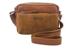 Listonoszka skórzana BARBERINI'S j. brązowa 788/1-12. Brązowe shopper bag Barberinis, bez wzorów, ze skóry, małe, bez dodatków. Za 199.99 zł.