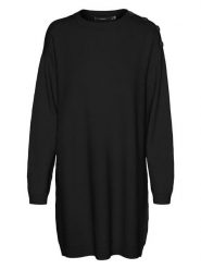 Vero Moda Sukienka w kolorze czarnym rozmiar: XS. Czarne sukienki damskie Vero Moda, bez wzorów, z włókna, bez ramiączek. Za 125.95 zł.