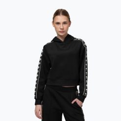 Bluza damska Pitbull Verona Hooded Oversize. Czarne bluzy damskie PITBULL, m, bez wzorów, z elastanu, bez kaptura. Za 209.99 zł.