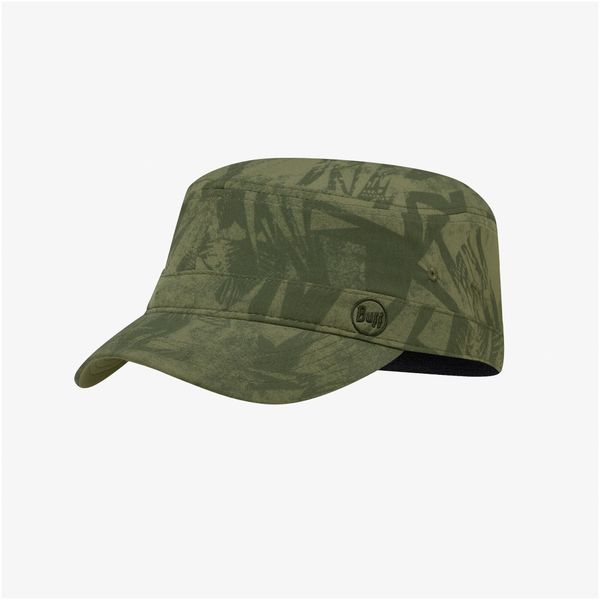Czapka z daszkiem BUFF Military Cap Açai. Zielone czapki z daszkiem damskie Buff, bez wzorów. W wyprzedaży za 58.46 zł.
