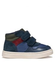 Geox Sneakersy B Nashik Boy B465NA 0CL22 C4J3X M Niebieski. Niebieskie buty sportowe chłopięce Geox, ze skóry, bez zapięcia. Za 249.99 zł.