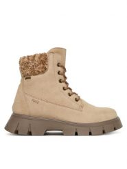 Primigi Trapery GORE-TEX 8870511 D Beżowy. Brązowe kozaki dziewczęce Primigi, bez wzorów, z gore-texu, bez obcasa, bez zapięcia. Za 519.99 zł.