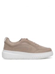 Sergio Bardi Sneakersy ARC-D1072-01SB Beżowy. Brązowe obuwie sportowe damskie Sergio Bardi, z nubiku, bez zapięcia. Za 299.99 zł.
