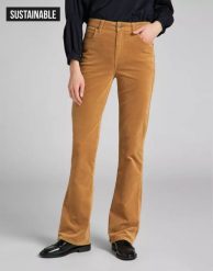 LEE BREESE BOOT DAMSKIE SPODNIE MATERIAŁOWE TOBACCO BROWN L31TMI78 112139882. Brązowe spodnie materiałowe damskie Lee, bez wzorów, z materiału. Za 199.99 zł.