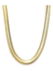 MOODE Naszyjnik "Antonella" - dł. 40 cm rozmiar: onesize. Żółte naszyjniki damskie MOODE, ze stali. Za 87.40 zł.