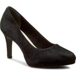 Półbuty TAMARIS - 1-22428-28 Black 001. Czarne czółenka damskie Tamaris, ze skóry. W wyprzedaży za 179.00 zł.