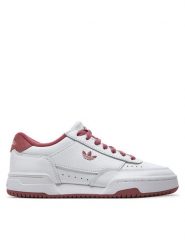 Adidas Sneakersy Court Super IF9420 Biały. Białe obuwie sportowe damskie Adidas, ze skóry, bez zapięcia. Za 249.99 zł.