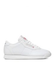 Reebok Sneakersy C-PRINCESS 100000101 Biały. Białe obuwie sportowe damskie Reebok, z materiału, bez zapięcia. Za 249.99 zł.
