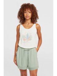 O'Neill Szorty "Essentials Tokeena" w kolorze zielonym rozmiar: M. Zielone szorty damskie O'Neill, bez wzorów, z koronki. Za 153.71 zł.