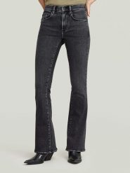 G-Star Dżinsy - Slim fit - w kolorze antracytowym rozmiar: W30/L30. Czarne jeansy damskie G-Star, z podwyższonym stanem. Za 228.38 zł.