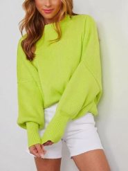 Milan Kiss Sweter w kolorze zielonym rozmiar: M. Zielone swetry klasyczne damskie Milan Kiss, m, bez kołnierzyka. Za 169.95 zł.