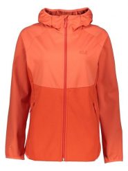 Jack Wolfskin Kurtka softshellowa "Go Hike" w kolorze pomarańczowym rozmiar: L. Pomarańczowe kurtki sportowe damskie Jack Wolfskin, l, bez wzorów, bez kaptura. Za 201.55 zł.