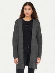 ONLY Kardigan Talio 15358604 Szary Regular Fit. Szare kardigany damskie Only, l, bez wzorów, z syntetyku. Za 169.99 zł.