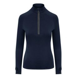 Bluza Damska CoolFlex Half Zip Top. Czarne bluzy damskie JUST COOL, s, bez wzorów, bez kaptura. Za 153.99 zł.