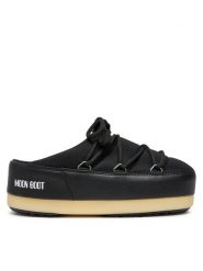 Moon Boot Klapki Evx 80D1470030 Czarny. Czarne klapki damskie Moon Boot, bez wzorów, ze skóry, bez obcasa, bez zapięcia. Za 359.99 zł.