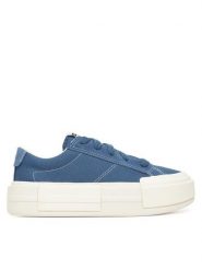 Converse Tenisówki Chuck Taylor All Star Cruise A13037C Niebieski. Niebieskie obuwie sportowe damskie Converse, bez wzorów, z materiału, bez zapięcia. Za 339.99 zł.