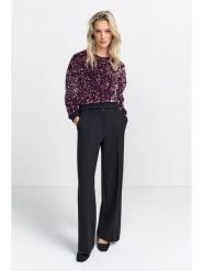 Rich & Royal Bluza w kolorze czarnym rozmiar: XL. Czarne bluzy damskie Rich & Royal, xl, bez wzorów, bez kaptura. Za 239.29 zł.