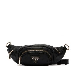 Nerka Guess. Czarne nerki i saszetki damskie Guess, bez dodatków. Za 549.99 zł.