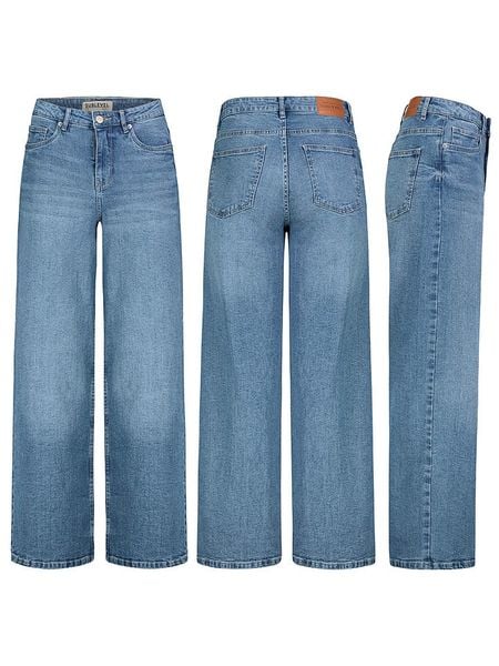 Sublevel Dżinsy - Comfort fit - w kolorze niebieskim rozmiar: M. Niebieskie jeansy damskie Sublevel, z podwyższonym stanem. Za 108.99 zł.