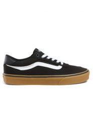 Vans Skórzane sneakersy "Brooklyn LS" w kolorze czarnym rozmiar: 47. Czarne obuwie sportowe damskie Vans, bez zapięcia. Za 228.38 zł.