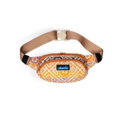 Nerka Kavu Canvas Spectator - trail chic. Żółte nerki i saszetki damskie KAVU, bez wzorów. Za 119.99 zł.