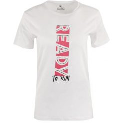 Damska koszulka Athl. Dpt Amore Biały 2xl. Białe bluzki damskie XTREM TOYS & SPORTS, xl, bez wzorów, z bawełny, sportowe, bez kołnierzyka, bez ramiączek. Za 149.99 zł.