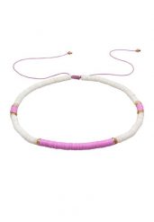 Elli Damskie koraliki Surferstyle z Heishi perełkami w pozłacanym srebrze 925 Sterling Silver Naszyjniki 1 ct. Szare naszyjniki damskie Elli, z perłą, pozłacane. Za 279.64 zł.