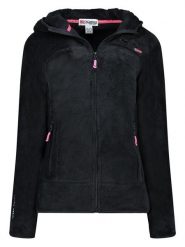 ANAPURNA Kurtka polarowa "Uternel" w kolorze czarnym rozmiar: S. Czarne kurtki damskie ANAPURNA, s, bez wzorów, z polaru, bez kaptura. Za 82.99 zł.