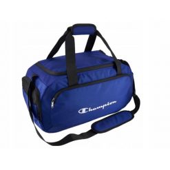 TORBA CHAMPION SPORTOWA 802391-BS003 na siłownię fitness trening basen. Niebieskie torby sportowe Champion, bez wzorów. Za 169.00 zł.