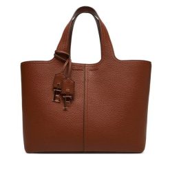 Torebka Elisabetta Franchi. Brązowe torebki klasyczne damskie Elisabetta Franchi, bez dodatków. Za 1,069.00 zł.