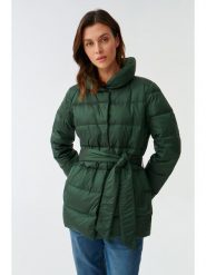 TATUUM Kurtka puchowa w kolorze ciemnozielonym rozmiar: 38. Zielone kurtki damskie TATUUM, bez wzorów, z puchu, bez kaptura. Za 306.01 zł.