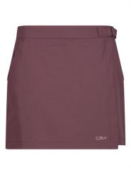 Cmp Funkcyjne spódnico-spodenki w kolorze bordowym rozmiar: 42. Czerwone spodenki sportowe damskie CMP, bez wzorów, outdoorowe. Za 109.45 zł.