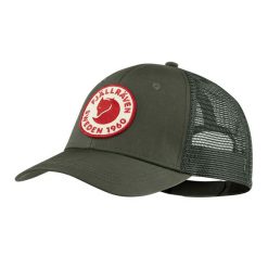 Czapka z daszkiem Fjallraven 1960 Logo Långtradarkeps. Brązowe czapki z daszkiem damskie Fjällräven, bez wzorów. Za 177.99 zł.