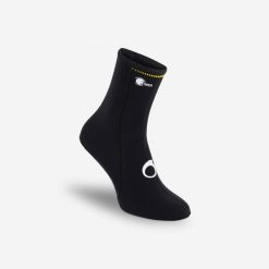 Skarpety z neoprenu 3 mm. Czarne skarpetki damskie SUBEA, bez wzorów, z gumy. Za 89.99 zł.
