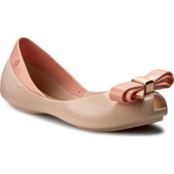 Baleriny MELISSA - Mel Queen III Inf 31879 Light Pink 01276. Czerwone baleriny dziewczęce Melissa, na lato, z tworzywa sztucznego. W wyprzedaży za 189.00 zł.