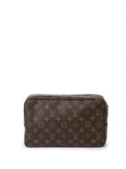 Louis Vuitton Kosmetyczka w kolorze brązowym - 27 x 16 x 7 cm rozmiar: onesize. Brązowe kosmetyczki damskie Louis Vuitton, bez wzorów, z materiału. Za 2,253.99 zł.