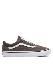 Vans Tenisówki Old Skool VN0005UF9JC1 Brązowy. Brązowe trampki damskie Vans, bez wzorów, ze skóry, bez zapięcia. Za 229.99 zł.