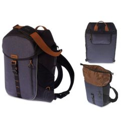 Rowerowa Torba Na Ramię Miles Daypack 16 Litrów 33 X 17 X 41 Cm - Czarny/Szary. Czarne torby sportowe BASIL, bez wzorów, z materiału, duże. Za 353.49 zł.