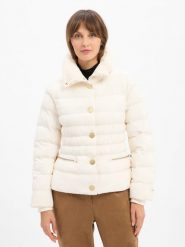 Armani Exchange kurtka pikowana Kobiety biały, S. Białe kurtki damskie Armani Exchange, s, bez wzorów, bez kaptura. Za 699.95 zł.