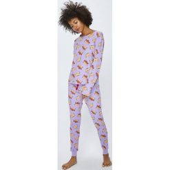 Chelsea Peers - Piżama. Szare piżamy damskie Chelsea Peers, z dzianiny. W wyprzedaży za 119.90 zł.