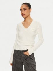 Liu Jo Sweter WF4431 MA49P Écru Regular Fit. Swetry klasyczne damskie Liu Jo, m, z syntetyku, bez kołnierzyka. Za 309.99 zł.