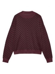 Vero Moda Sweter w kolorze ciemnofioletowo-czarnym rozmiar: M. Różowe swetry klasyczne damskie Vero Moda, m, bez kołnierzyka. Za 82.99 zł.