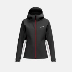 EASY JOY Jacket Women. Czarne kombinezony damskie Head, na zimę, bez wzorów, sportowe, bez kołnierzyka, bez ramiączek. Za 1,250.00 zł.