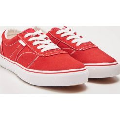 Sznurowane tenisówki - Czerwony. Trampki damskie marki House. Za 79.99 zł.